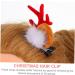 minkissy 2 Pairs Christmas hair clips hair accessories antlers hair clips for women christmas antler hair clip clips for hair elk antler hair clips for girls Deer Antlers Barrette - Buy Online on GoSupps.com