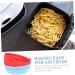 KICHOUSE 2pcs Air Fryer Pan Silicone Loaf Pan Air Fryer Silicone Mats Silicone Air Fryer Liner Accessories - Buy Online on GoSupps.com