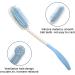 Long Reach Handled Comb and Brush Set for Elderly and Hand-disabled - 2 Pcs - Buy Online on GoSupps.com