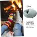 Valiclud USB Heated Foot Warmer Slippers - Electric Heating Cushion & Massage Pillow for Men and Women - Plush Comfort for Cold Winter Nights - Buy Online on GoSupps.com