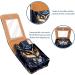 Travel Lipstick Organizer Case | Portable Makeup Bag with Mirror | Colorful Animal Owl & Plant Leaf Design - Buy Online on GoSupps.com