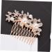 MAGICLULU Bridal Hair Accessory Crystal Hair Accessories Bridal Headpiece Girls Hair Accessories Bridal Hair Accessories Girl Hair Accessories Unique Accessory Alloy Comb Bride - Buy Online on GoSupps.com