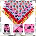 JpGdn 10pcs Pack Large Dog Bandanas Paw Pattern Triangle Scarf for Large XL Dogs Pigs Soft Bibs Washable Pet Neckerchief Dog Grooming Accessories Costume Size L 10 colors - Buy Online on GoSupps.com