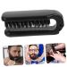 Frcolor Beard Care Brushes for Black Men - Travel-Friendly Foldable Bristle Brushes for Daily Grooming & Cleaning - Buy Online on GoSupps.com