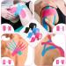 3 Rolls Kinesiology Tape - Waterproof Sports Tape for Muscles Knees Shoulders & Elbows (Blue/Pink/Black 5m x 5cm) - Buy Online on GoSupps.com