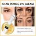 Snail Peptide Eye Cream with Snail Mucin + Niacinamide Eye Serum Roller Snail Eye Cream for Dark Circles and Puffy Eyes Under Eye Cream Anti Aging Anti Wrinkle Fine Lines Korean Skin Care - Buy Online on GoSupps.com