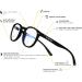 Horus X Urban Casual Blue Light Blocking Gaming Glasses - Professional Anti-Fatigue Screen Filter for Video Games, TV, PC | Clear - Buy Online on GoSupps.com