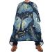 Kigai Butterfly Leaf Barber Cape | Professional Waterproof Hair Cutting Cape for Men & Women | Adjustable Snap Closure Hairdressing Cape - Buy Online on GoSupps.com