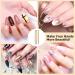 Sularpek 3 pcs Double Ended Nail Art Pens Kit & Liner Brushes - DIY Nail Art Designs - Buy Online on GoSupps.com