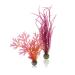 Biorb 46058 Plants Set Red / Pink M- Artificial medium-sized nature decipper lance set for the pretting out of sweet and seawater aquariums red / pink 2 pieces (1 Pack)