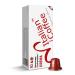 100 Delicitaly pods compatible with Nespresso machines Italian Expresso capsules (Crema) Crema 100 pods 100 count (Pack of 1)