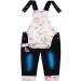 KIDSCOOL SPACE Baby Denim Overalls | 3D Cartoon Knitted Jean Dungarees | 18-24 Months Blue-6033 - Buy Online on GoSupps.com