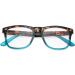 Eyekepper Women's Tortoise Blue Square Reading Glasses +1.50 | Spring-Hinged Large Lenses - Buy Online on GoSupps.com