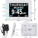 Golony 8 inch Extra Large Digital Day Dementia Clock for Seniors 12 Medication Reminders Calendar Clock with Day of The Week Date Time for Elderly Vision Impaired Memory Loss New White - Buy Online on GoSupps.com