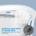IXO 2-Pack Stainless Steel Long Handle Toilet Brush with Holder - White, Elegant, Durable - Bathroom Toilet Bowl Brush (Upgraded) - Buy Online on GoSupps.com