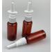 12-Pack Amber Nasal Spray Bottles - Unpowered Pump Atomizers for Cosmetics Perfume Essential Oils & Medical Use - Buy Online on GoSupps.com