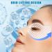 Blue Copper Peptide Under Eye Patches Reduce Dark Circles Puffiness & Wrinkles | 5 Pairs | International Shipping - Buy Online on GoSupps.com