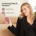 Momcozy Warming Lactation Massager - 2-in-1 Breast Massager for Breastfeeding - Heat & Vibration - Improve Milk Flow - Red Pack - Buy Online on GoSupps.com