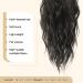 FESHFEN 18 Natural Black Drawstring Ponytail Extension - Synthetic Curly Wavy Hair Piece for Women - Buy Online on GoSupps.com