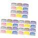 FRCOLOR 36 Pieces Plastic Exfoliating Hair Comb Hair Accessories Hair Styling Matte Hair Clips French Hair Clips Hair Clips Hair Combs for Home Popularity