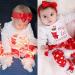 Winmany Newborn Baby Girls Christmas Romper Tutu Dress Set | 3-6 Months - Buy Online on GoSupps.com