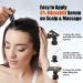 Derma Roller Hair Growth Kit with 5% Minoxidil Serum, Biotin & 0.25mm Roller - Hair Loss Treatment for Men & Women - Buy Online on GoSupps.com