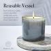 LAFCO New York Sea & Dune Candle 15.5 oz | 90-Hour Burn Time | Reusable Hand Blown Glass | Made in USA - Shop Internationally - Buy Online on GoSupps.com