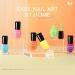 Morovan Neon Nail Polish Set - Quick Dry Vibrant Colors | 6 Bright Shades | Glossy Fingernail Polish Kit | Perfect Summer Gift for Women - Buy Online on GoSupps.com