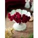 24 Red Rose Bridal Hair Pins - U Shaped Flower Clips for Wedding, Dance, Birthday - Women and Girls Hair Accessories - Buy Online on GoSupps.com