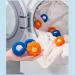 Bombki 6pcs Washing Balls Set Anti-Entangle Laundry Ball Reusable Eco-Friendly laundry Bal Laundry Balls for Hair Removal Anti-Static Fabric Softener Washer Balls (Orange) - Buy Online on GoSupps.com