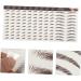 Healeved 9 Sheets Waterproof Eyebrow Stickers Imitation Eyebrow Sticker 3d Eyebrow Trimming Transfer Stickers - Buy Online on GoSupps.com