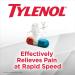 Tylenol Extra Strength Pain Reliever Medicine for Headache Back Pain and to Reduce Fever Acetaminophen Rapid Release Gelcaps 500mg 120 Gelcaps Medication - Buy Online on GoSupps.com