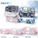 Hand-E Touch Pink Nitrile Disposable Gloves - 100 Small | For Estheticians, Nail Techs, Hair Stylists, Cleaning - Latex-Free - Buy Online on GoSupps.com
