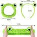 Lyspace Funny Frog Head Wrap Hair Band Green Frog Eye Spa Headband Makeup Headband Elastic Head Band St. Patrick's Day Hair Accessories for Face Washing Shower Sports Yoga Beauty Skincare One Size - Buy Online on GoSupps.com