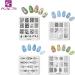 KADS Nail Art Stamping Plate Set - Night Sky, Flower, Beach Designs | 4Pcs Template Image Plates for Salon-quality Nail Designs - Buy Online on GoSupps.com