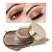 Oulac Bronzo Cream Eyeshadow| Shimmery Smooth Texture with Moisturizing Creamy Formula| Large Capacity Glitter Eye Makeup Pigmented Metallic| Long Lasting&Waterproof| Large Capacity 0.42 oz.(03) My Fate (03)