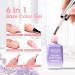Gellen 18ml Rubber Base Nail Gel Soak off UV LED Base Coat Nude Pink Color Gel Nail Polish No Wipe Strengthener Builder Gel Long Lasting Shine & Repair Base Coat - Buy Online on GoSupps.com