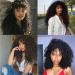 Amella Hair 10A Brazilian Virgin Curly Wig with Bangs - 16 inch Natural Black Glueless Half Machine Made Wig - Buy Online on GoSupps.com
