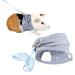 Small Animal Harness Leash Ferret Harness Outdoor Walking Vest Harness for Chinchilla Rat Squirrel Hedgehog Ferret Outdoor Walking Clothes (Blue S)