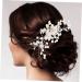 FRCOLOR Bridal Comb Bridal Accessories Wedding Headpiece for Bride Accessories Prom Hair Accessories Hair Combs for Wedding Hair Accessories for Prom Tiara Bride Hair Comb Alloy - Buy Online on GoSupps.com