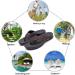 ChayChax Men's Toe Separator Flip Flops | Non-Slip Rubber Sole | Outdoor Sport Beach Sandals | Summer Slippers | Brown Size 43 EU - Buy Online on GoSupps.com