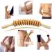 Premium Wooden Massage Roller - 12 Rotatable Rollers for Muscle Pain Relief & Body Shaping - Buy Online on GoSupps.com