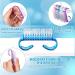 200 Pcs Handle Grip Nail Brush - Fingernail Cleaning Scrubber for Men Women - Pedicure Tool in 4 Colors - Buy Online on GoSupps.com