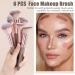 Buy Magefy Professional Makeup Brush Set - Premium Eye Face & Lip Brushes with Black Gift Box | International Shipping Available - Buy Online on GoSupps.com