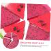 Warmhm 1 Set Fruit Slices Ornament for Kids Fake Dragon Fruit Fake Pitaya Fake Watermelon Slices Watermelon Decorations Pitaya Slice Ornament Soft Pvc Artificial Child Fake Fruit - Buy Online on GoSupps.com