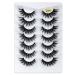 Buy 7 Pairs of 6D False Eyelashes - Reusable Natural Artificial Eyelashes Set (G886) - International Shipping Available - Buy Online on GoSupps.com