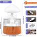 Cloud Rain Humidifier with 7 Color Changing Lights - Multifunctional Aroma Diffuser for Home - Grain - Buy Online on GoSupps.com