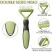 BeautyHunt Dematting Brush Comb - Pet Grooming Undercoat Rake for Dog and Cat - Deshedding Tool for Knots and Tangled Hair - Buy Online on GoSupps.com