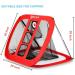 RELILAC Pop Up Golf Chipping Net - Indoor/Outdoor Target for Backyard Practice - Perfect Gift for Golfers - Red - Buy Online on GoSupps.com