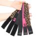 3 Pcs Elastic Wig Band for Melting Lace  Lace Melting Band  Wig Bands for Keeping Wigs in Place  Wig Band for Edges Laying  Wig Headband for Lace Front Wig  Adjustable Lace Melting Band for Baby Hair Leopard + Black + Ro...